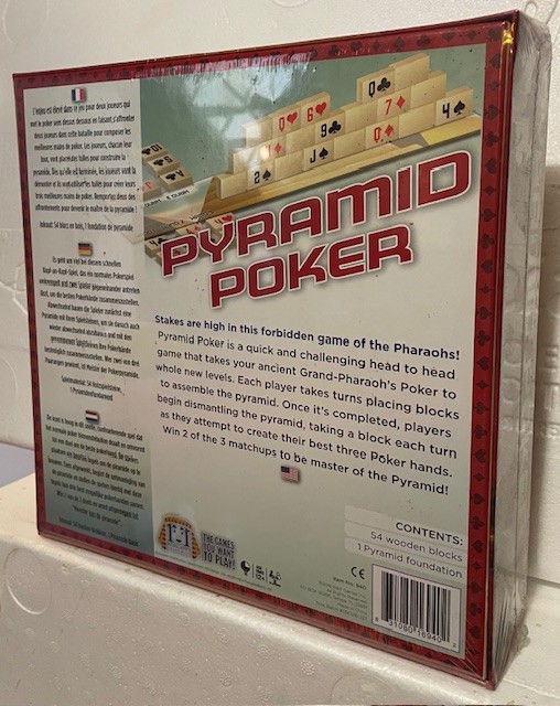 Pyramid Poker Board Game Sealed 2017 edition