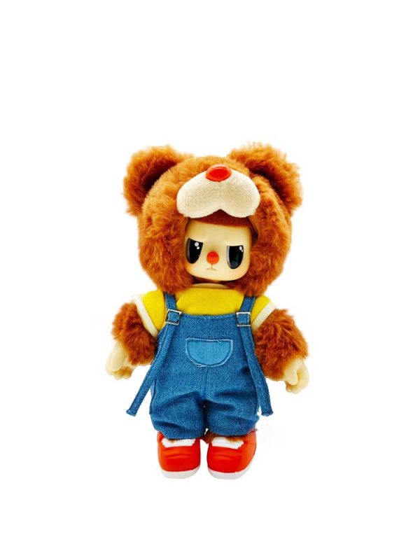 Rebel Bear Mystery Plush Collectible Street Series Display of 6 Unopened