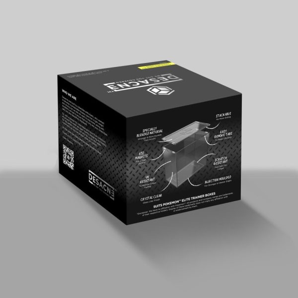 Desacne premium Elite Trainer Box Protector Case 2 pack Licenced