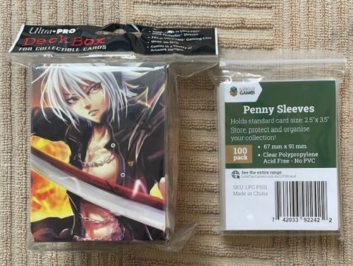 animadecksl0 Anime Deck box ( GO_HanSui_DB ) sealed with pack of penny sleeves 100ct.