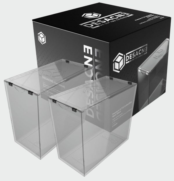 Desacne premium Elite Trainer Box Protector Case 2 pack Licenced