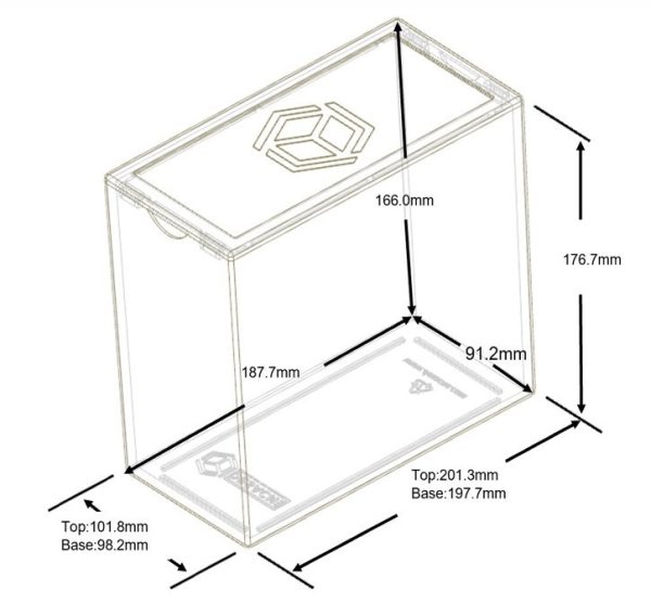 Desacne premium Elite Trainer Box Protector Case 2 pack Licenced