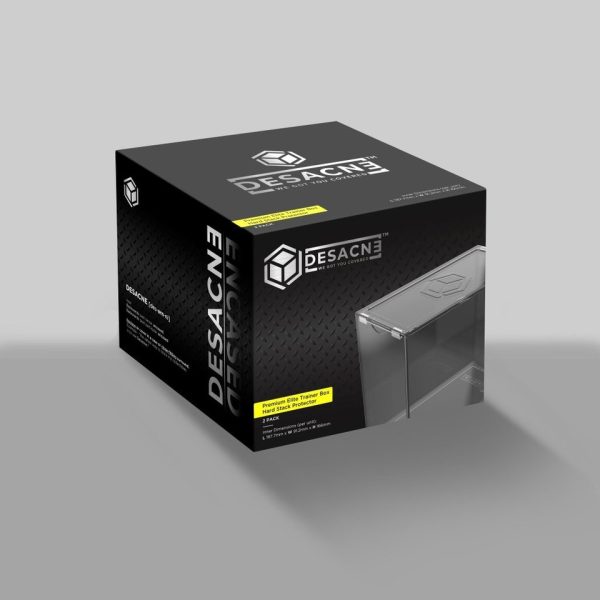 Desacne premium Elite Trainer Box Protector Case 2 pack Licenced