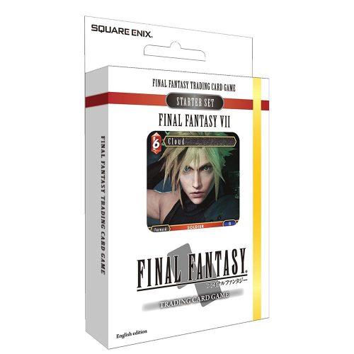 ff_tcg_final_fantasy_vii_starter_set Final Fantasy TCG Starter Set VII Deck Box - New and Sealed Licenced