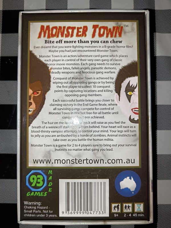 Monster Town Sealed 2014 copy