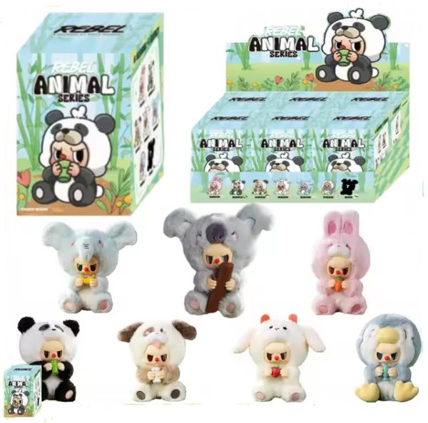 rebelan Rebel Bear Animal Series Sealed Display