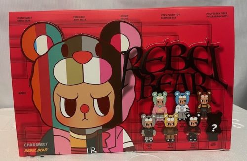 rebelst11 Rebel Bear Mystery Plush Collectible Street Series Display of 6 Unopened