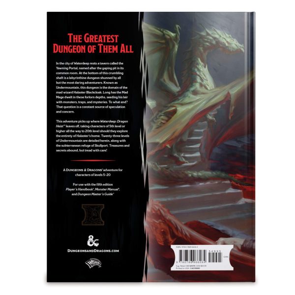 D&D – Waterdeep: Dungeon of the Mad Mage HC Book