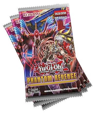 YuGiOh! Phantom Revenge 3-Booster Tuckbox Sealed Licenced