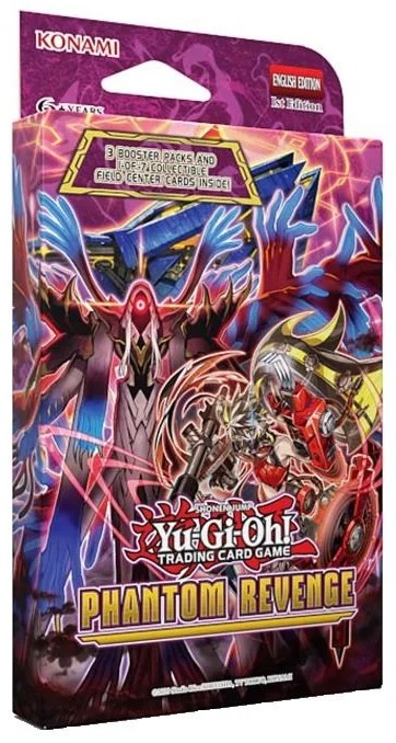YuGiOh! Phantom Revenge 3-Booster Tuckbox Sealed Licenced
