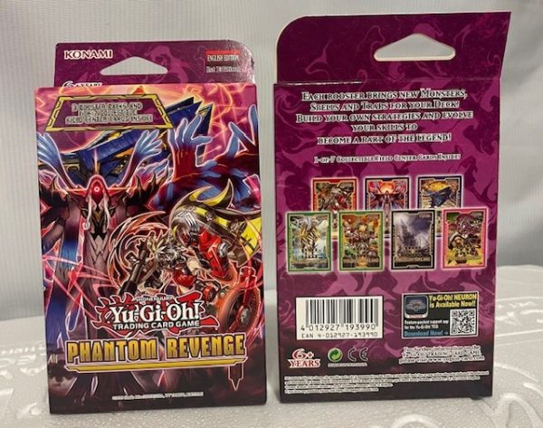 YuGiOh! Phantom Revenge 3-Booster Tuckbox Sealed Licenced