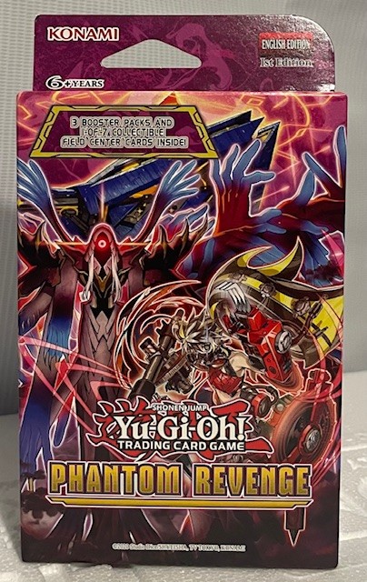 YuGiOh! Phantom Revenge 3-Booster Tuckbox Sealed Licenced