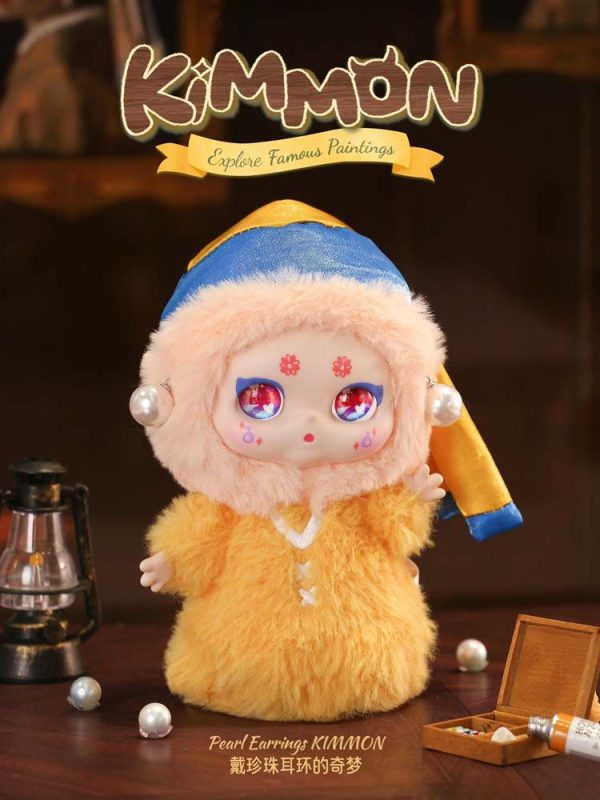 kimmon_explore_famous_paintings_blind_box_10_ Kimmon Explore Famous Paintings Plush Doll Blind Box Display Sealed
