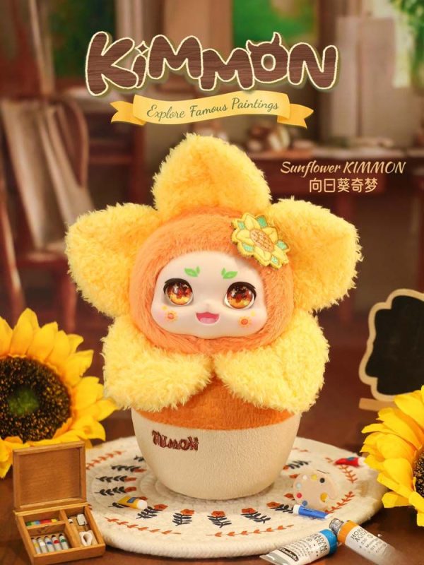 kimmon_explore_famous_paintings_blind_box_5_ Kimmon Explore Famous Paintings Plush Doll Blind Box Display Sealed