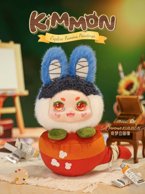 kimmon_explore_famous_paintings_blind_box_6_ Kimmon Explore Famous Paintings Plush Doll Blind Box Display Sealed
