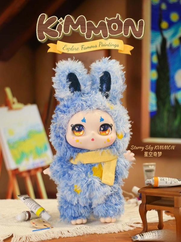 kimmon_explore_famous_paintings_blind_box_8_ Kimmon Explore Famous Paintings Plush Doll Blind Box Display Sealed