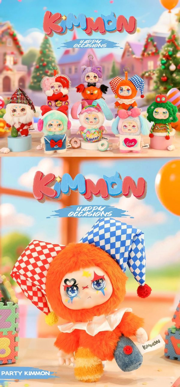 Kimmon Happy Occasions Blind Box Plush Figure Cute Design