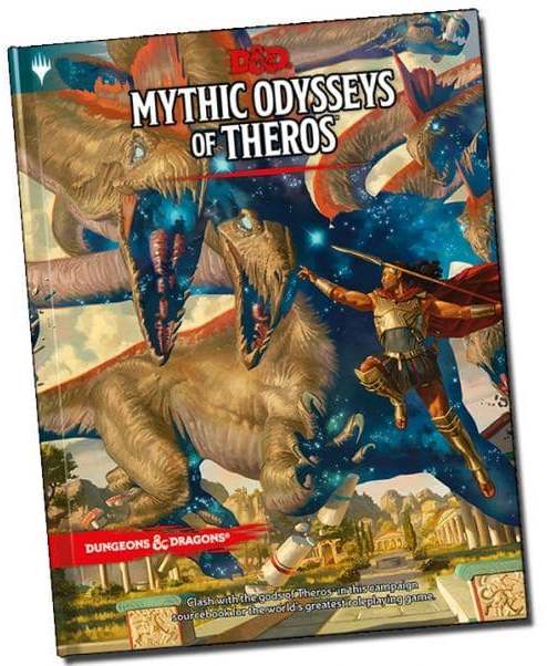 Dungeons and Dragons Mythic Odysseys of Theros Hardcover Book