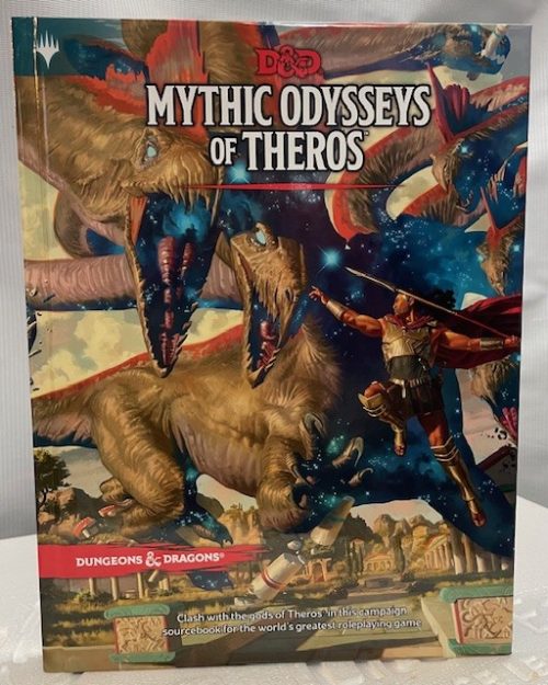 Dungeons and Dragons Mythic Odysseys of Theros Hardcover Book