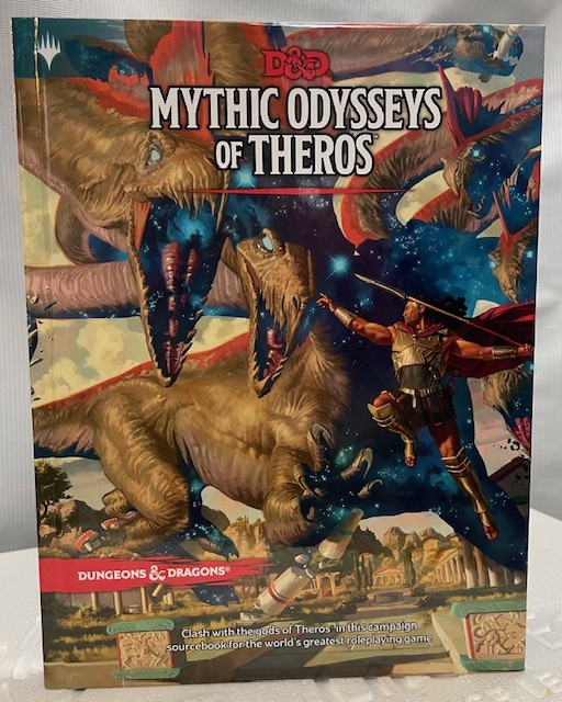 Dungeons and Dragons Mythic Odysseys of Theros Hardcover Book