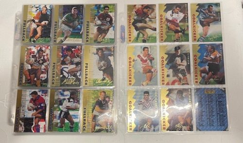 Nrl 1996 Signature Series Full 90 card common set in 9 pkt sleeves.