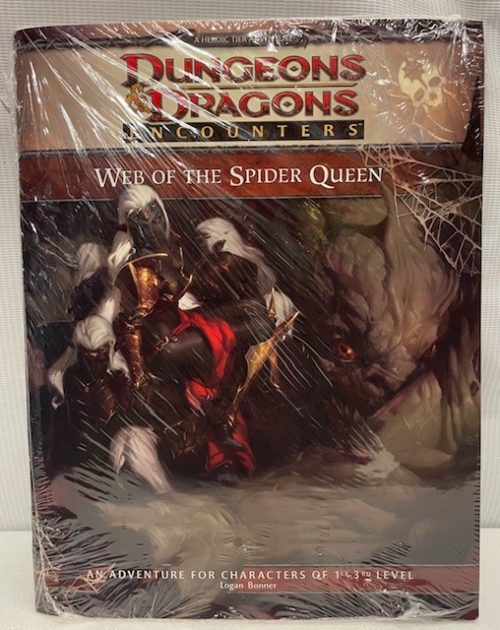 D&D Web of the Spider Queen - Encounters Store exclusive Sealed