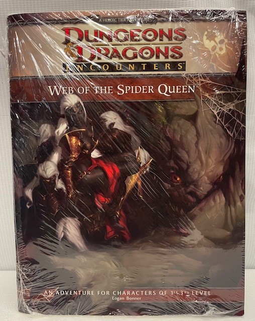 D&D Web of the Spider Queen - Encounters Store exclusive Sealed