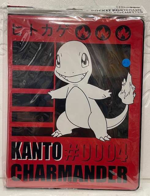 charfr Pokemon Kanto Charmander #0004 Portfolio 9 Pocket portfolio