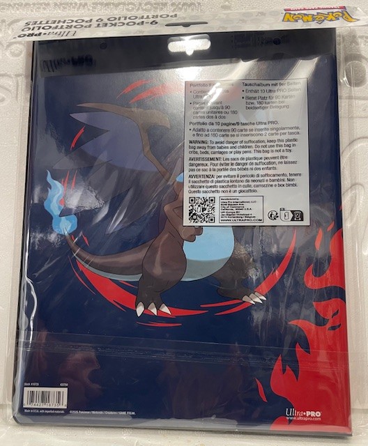 charizaback Pokemon Charizard X / Y 9 pocket portfolio