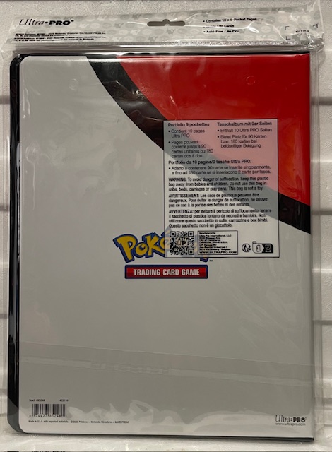 Pokemon Pokeball Portfolio 9 pocket