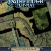 Pathfinder Flip Mat Thornkeep Dungeons (2 pack) Sealed February 27th  2013