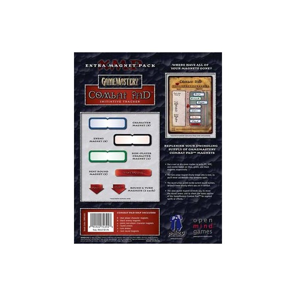 gamemastery-combat-pad-extra-magnet-pack Pathfinder First Edition: GameMastery Combat Pad Extra Magnet Pack Sealed