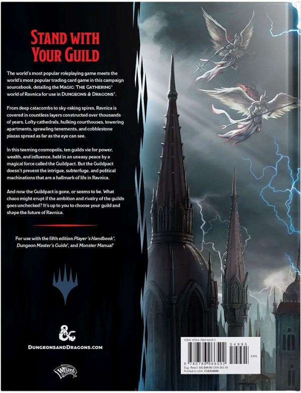 Dungeons & Dragons Guildmasters Guide to Ravnica Hardcover, 9 November 2018