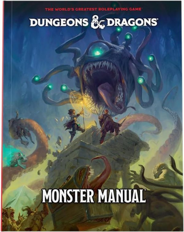 Dungeons & Dragons 2024 Monster Manual Revised (D&D Core Rulebook) Hardcover