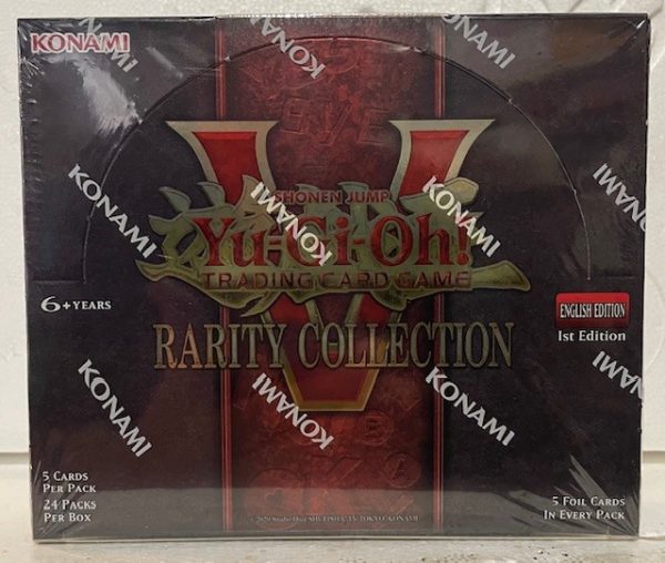 yugioh1.7 YU-GI-OH! - TCG Rarity Collection V Booster Box Sealed