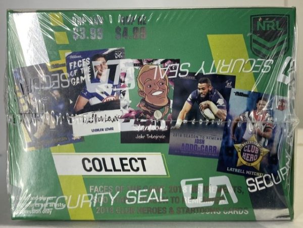 Rugby League NRL Traders 2019 Sealed Box Licenced Trading Cards