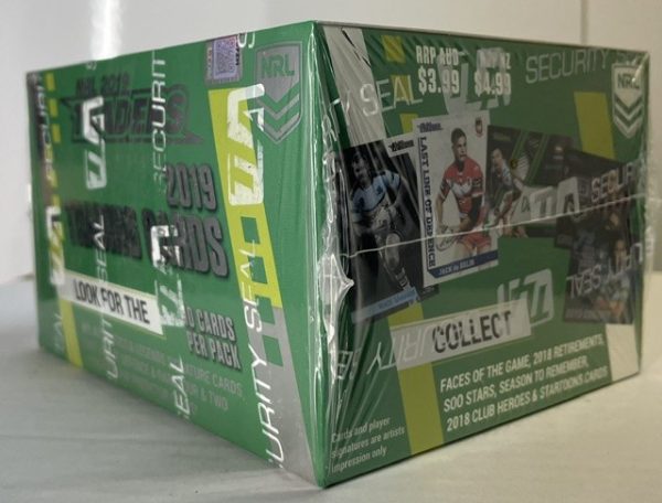 Rugby League NRL Traders 2019 Sealed Box Licenced Trading Cards