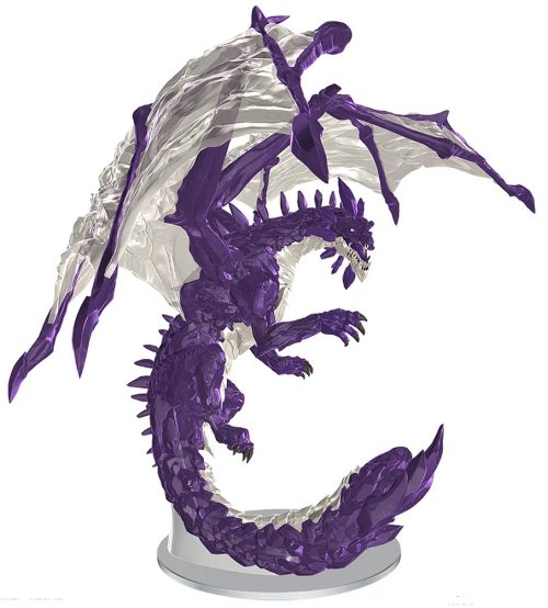 D&D Icons of the Realms: Adult Amethyst Dragon Boxed Miniature