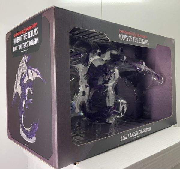 ameth2 D&D Icons of the Realms: Adult Amethyst Dragon Boxed Miniature