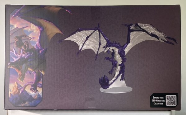 ameth5 D&D Icons of the Realms: Adult Amethyst Dragon Boxed Miniature