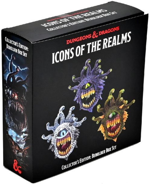 beholder2 Dungeons & Dragons Icons of the Realms Beholder Box Set Collectors Edition Pre-painted Miniatures Released Sept 2022