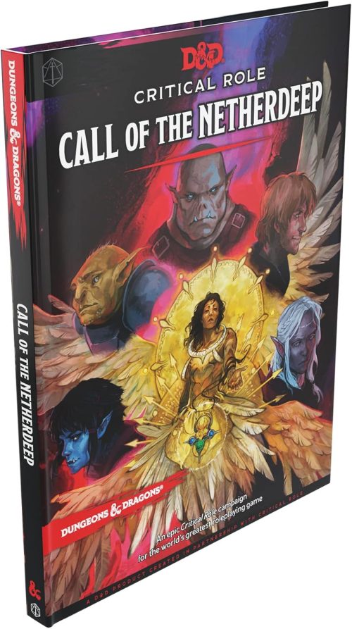 Wizards of the Coast Critical Role Presents: Call of the Netherdeep (D&D Adventure Book) HC