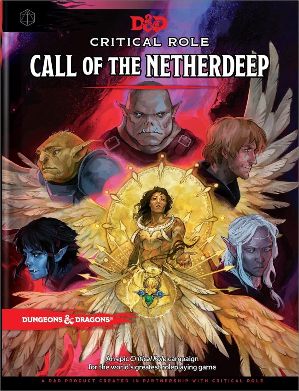 Wizards of the Coast Critical Role Presents: Call of the Netherdeep (D&D Adventure Book) HC