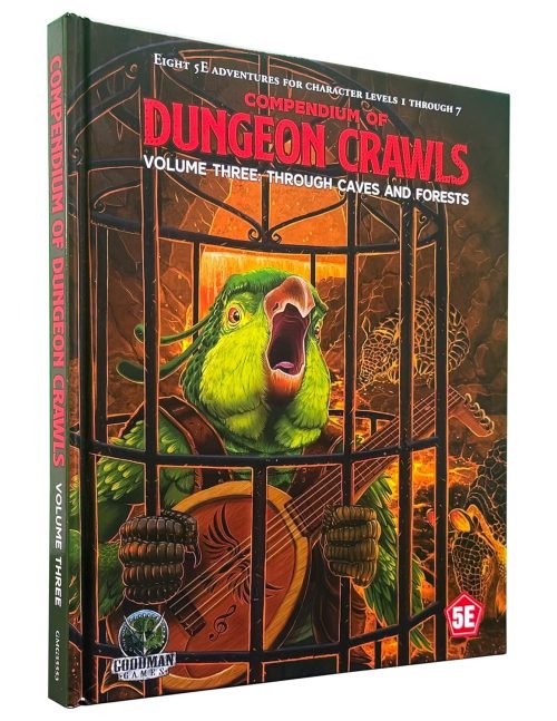crawl30_ D&D 5e - Fifth Edition Compendium of Dungeon Crawls #3 Sealed Hardcover Through Caves and Forests