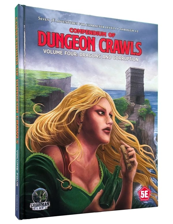 D&D 5e - Fifth Edition Compendium of Dungeon Crawls #4 Sealed Hardcover