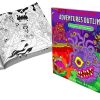 Dungeons & Dragons - Adventures Outlined Colouring Book by Todd James Paperback Book