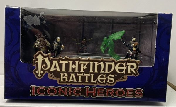 Pathfinder: Iconic Heroes Box Set VII Sealed Box Worn.  November 1 2017