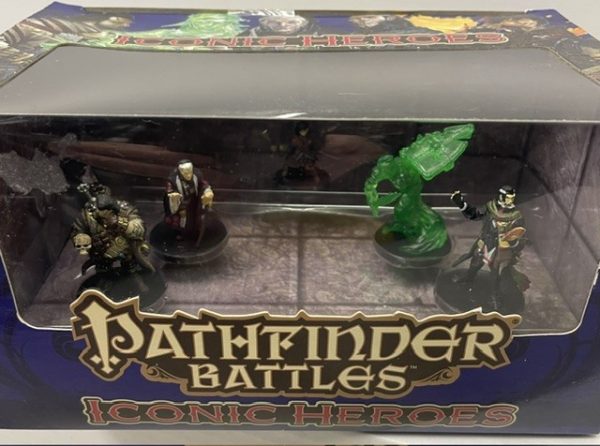 Pathfinder: Iconic Heroes Box Set VII Sealed Box Worn.  November 1 2017
