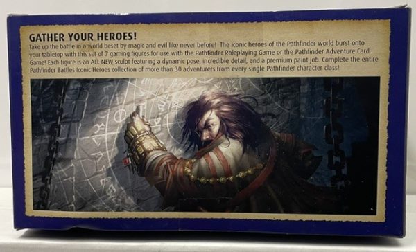 Pathfinder: Iconic Heroes Box Set VII Sealed Box Worn.  November 1 2017