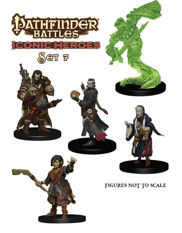 Pathfinder: Iconic Heroes Box Set VII Sealed Box Worn.  November 1 2017